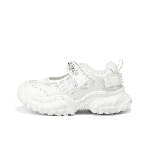 ST SAT KIDS Амортизация устойчивость к истиранию дышащий низкий верх детские сандалии кремово-бежевый детский