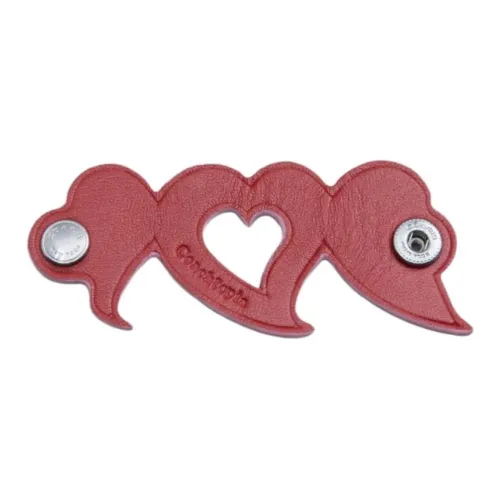 COACH Кожа Брелоки Унисекс Красный