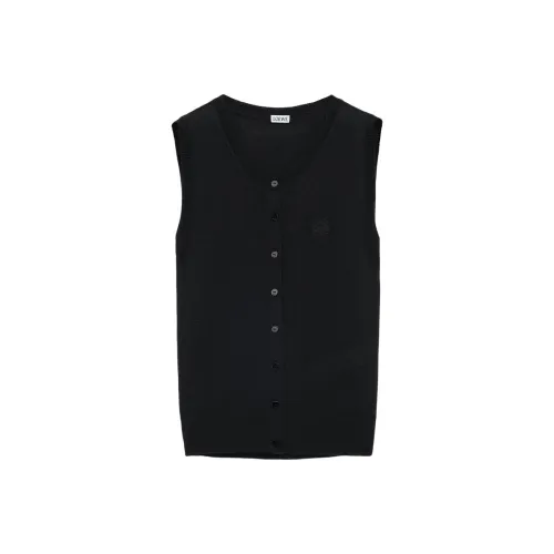 LOEWE FW25 Майка Женская Черная