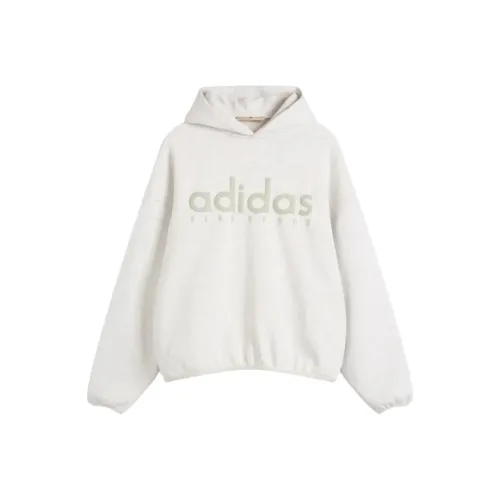 Adidas x Fear Of God Athletics Толстовка Мужская Светло-Серый Меланжевый Цветочный Дизайн