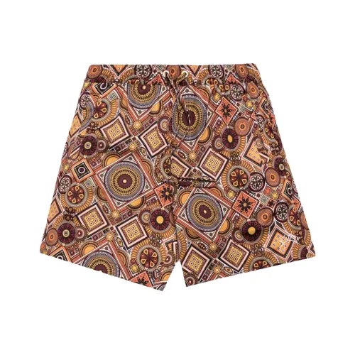 KITH Повседневные шорты Мужские Имбирно-желтые