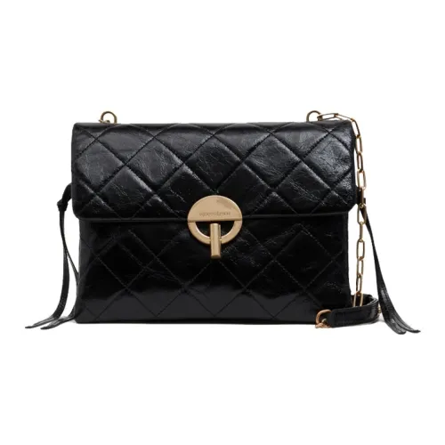 Vanessa Bruno Сумка через плечо из коровьей кожи женская черная