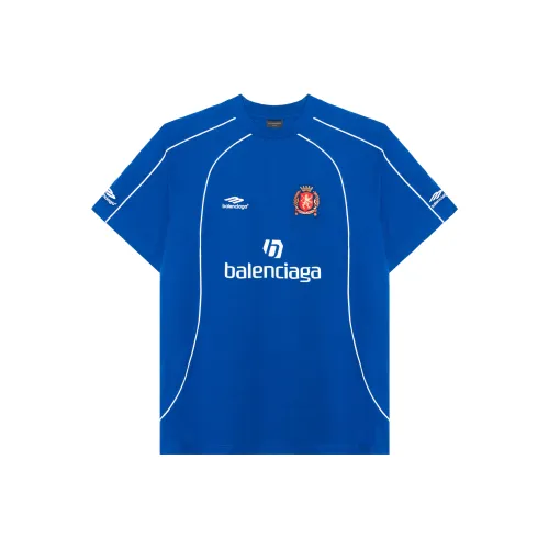 Balenciaga Мужские синие футболки