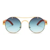 Золотая рамка с серым верхом и зеленым низом