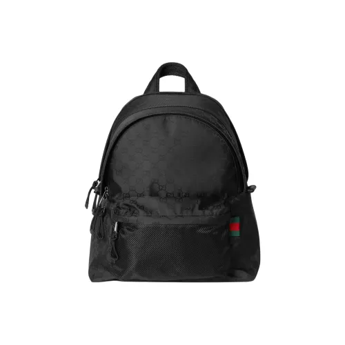 GUCCI Nylon Backpack Medium Men's Black GUCCI Нейлоновый рюкзак средний мужской черный