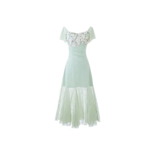 Blovelan Короткий рукав Платье Женское