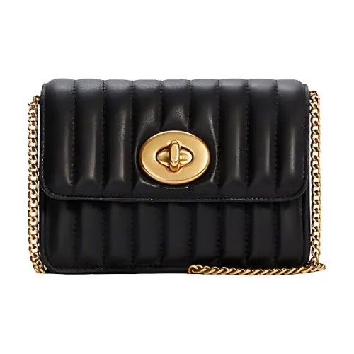 COACH Jennifer Коллаборация Bowery Кожа Сумка через плечо Маленькая Женская Черная