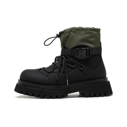 Dounkol Get Cool Thermal Abrasion-Resistant Slip-Resistant Crew Outdoor Men's Black Dounkol Get Прохладный Теплоизоляционный Устойчивый к истиранию Противоскользящие Носки Crew Outdoor Мужской Черный
