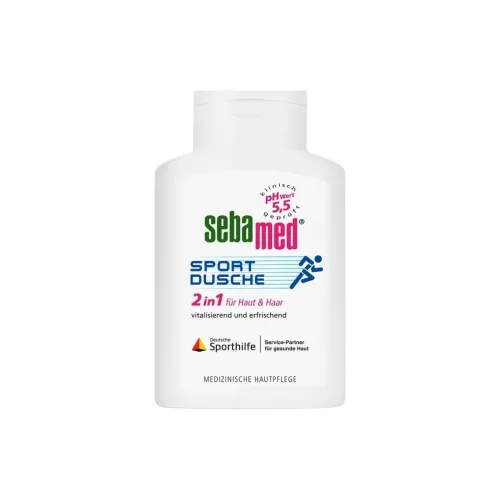 Sebamed Спорт 2-в-1 Шампунь-гель для душа Очищение Увлажнение 200 мл