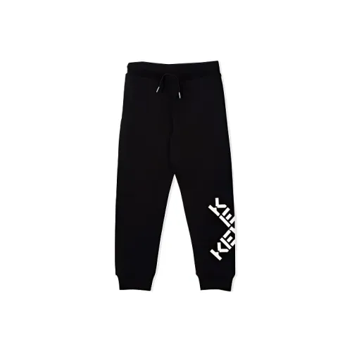 KENZO Черные Kids Вязаные Тренировочные Брюки