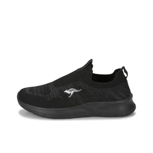 KangaROOS Беговые кроссовки Low Top Черные Унисекс