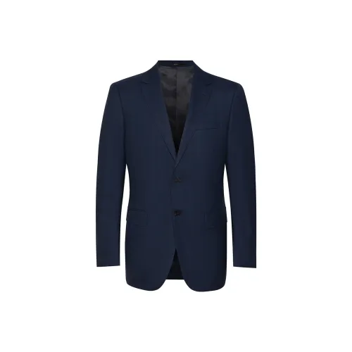 Satchi Бизнес-костюм с длинными рукавами мужской темно-синий