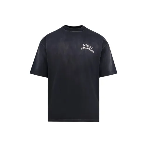 AMIRI Мужские черные футболки