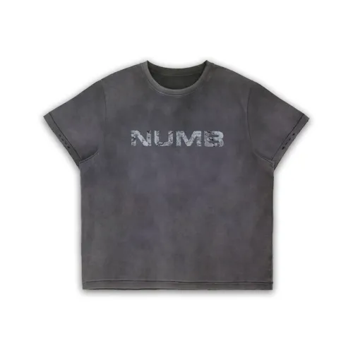 SOD Co. Короткий рукав унисекс серо-фиолетовый