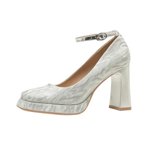 PARK DANCE Высокие каблуки с грубым покрытием Женские