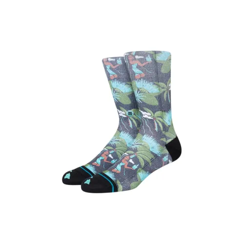Stance High Socks Unisex 1 Pack Washed Black