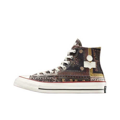 ISABEL MARANT x Converse Chuck 70 Устойчивые к истиранию высокие кеды унисекс черные красные