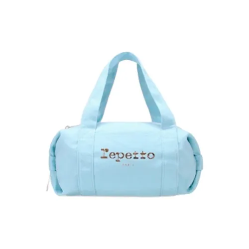 Repetto Хлопок Сумка через плечо Сумка Маленькая Женская Небесно-голубая