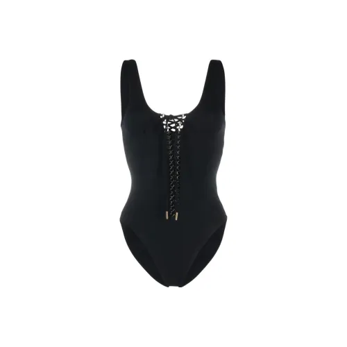 SAINT LAURENT Черные Женские Ван-Пис Купальники