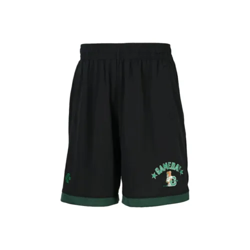 Конверс Баскетбольные шорты Мужские Черные Зеленые