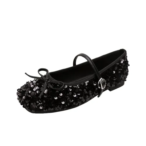 WEISHIBANGWEI Mary Jane обувь Женская Черная