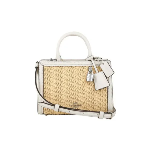 COACH Zoe Сумка через плечо Сумка Маленькая Женская Экрю