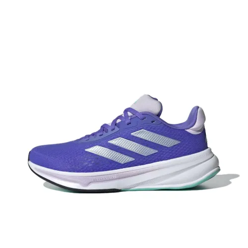 Adidas Response Super Аbrasion Resistant Низкие Беговые Кроссовки Женские Фиолетовые