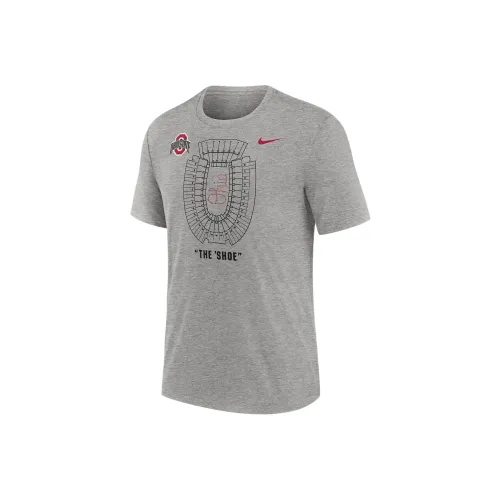 Nike College FW24 Ohio State Buckeyes Local Campus Time Honored TRADITION T Рубашка Мужская Темно-Серый