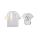 Белый, свободный крой + бело-серый, талия, утягивающий стиль