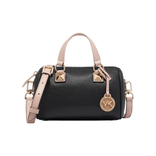 MICHAEL KORS Grayson Коровья кожа с искусственной кожей Сумка через плечо Сумка через плечо Маленькая женская Черная