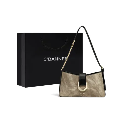 C°BANNER Коровья кожа Сумка через плечо Стандартная Женская Чернила Черный