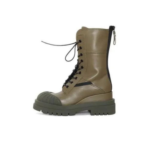 PREMIATA Короткий Мартин Ботинок 3 см Женский Зеленый