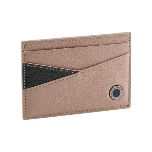 BVLGARI MAN Series Держатель для карт из телячьей кожи Мужской