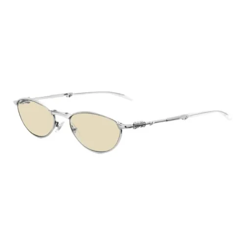 GENTLE MONSTER Металл OVAL SUNGLASSES Унисекс Серебряный