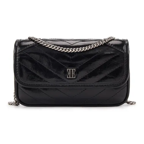 ELLE Сумка через плечо из натуральной коровьей кожи маленькая женская многоцветная