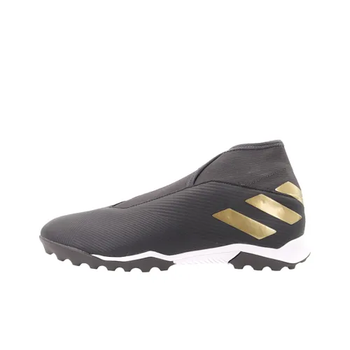 Adidas Nemeziz TF Шипы Твердый грунт Искусственный Шипы Slip-Resistant Футбольные бутсы Мужские Серые