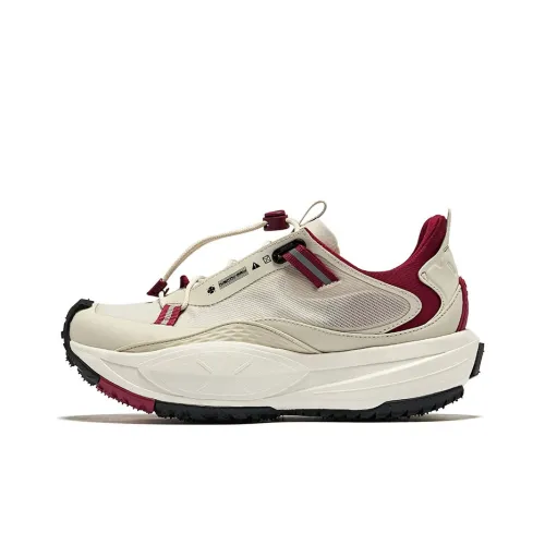 Erke Mountain Scenery Дышащий And Slip-resistant Низкий Топ Casual Женский Пемзовый Серый Фуксия