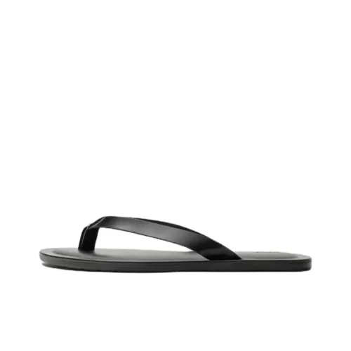 ZARA Шлепанцы Мужские Черные