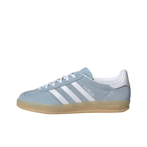 Adidas Originals GAZELLE INDOOR Устойчивые к истиранию Низкие Кроссовки для скейтбординга Женские Синие