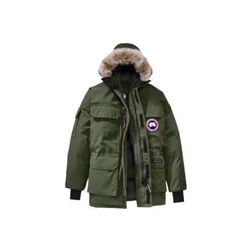 Canada Goose Down Jacket Unisex Army Green Канада Гусе Пуховик Унисекс Армейский Зеленый