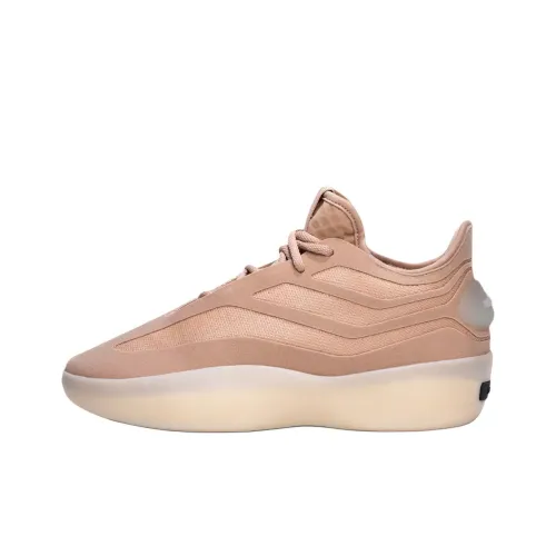 Fear Of God x Adidas Athletics 2 Нижняя юбка Устойчивая к истиранию Низкий топ Баскетбольные кроссовки Мужской Розовый