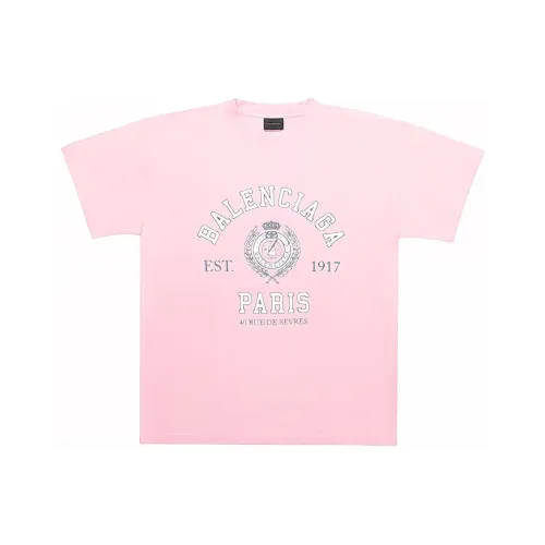 BALENCIAGA Розовые Женские Футболки