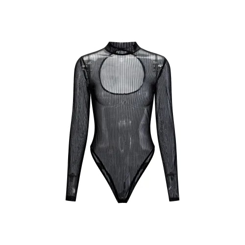 Sad Dog Черный Женское боди