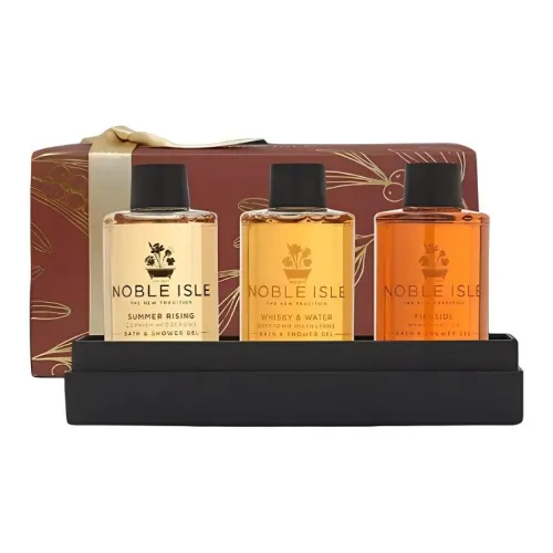 NobleIsle 2024 Рождество Ограниченный Sample Шампунь Гель Чистка Увлажняющий 75мл*3