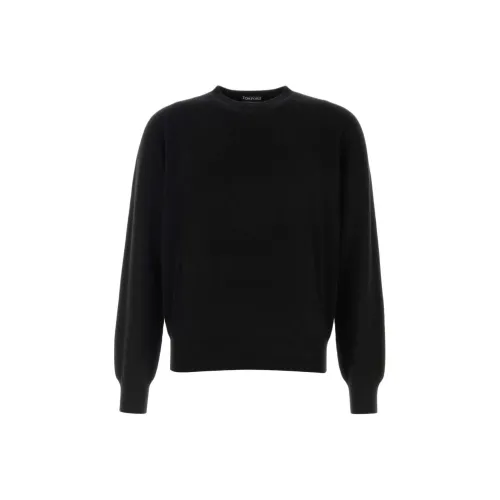 TOM FORD Черный Мужской Трикотаж