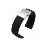 Черный/Серебристый тон застежка