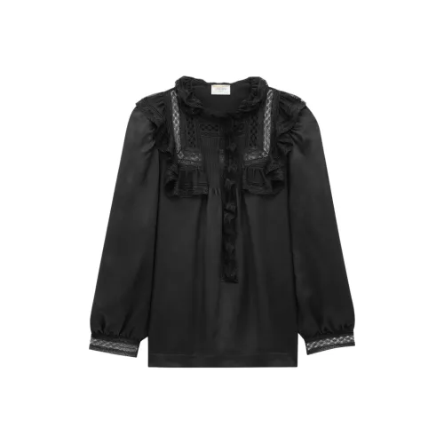 SAINT LAURENT Черные Женские Рубашки