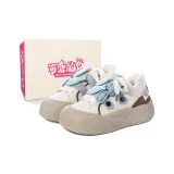 Синий Коричневый, с флисовой подкладкой (A38 Синий Рыбка)