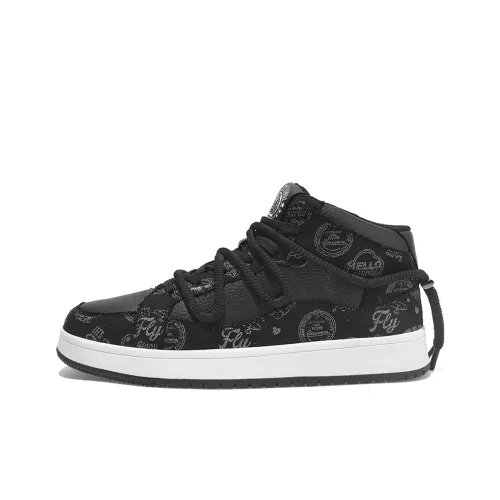 DoraemonA MID Топ Скейтборд Кроссовки Унисекс