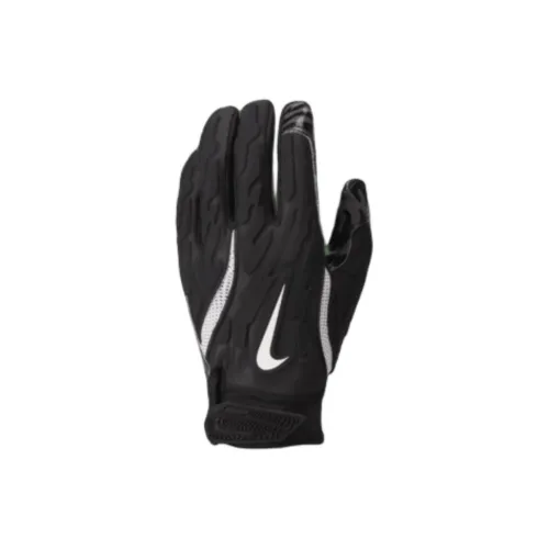 Nike Полиэстер, Силикон, Эластан, Нейлон, Полиуретан, Кожа, Неопрен, Перчатки Мужские
